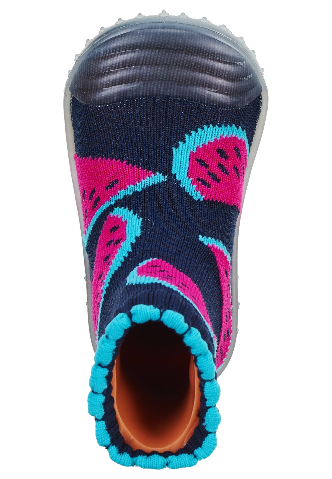 Socken Abenteuer Wassermelonen Marine