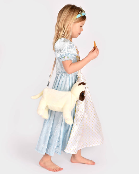 Katzentasche mit Reißverschluss und verstellbarem Schultergurt 35 cm