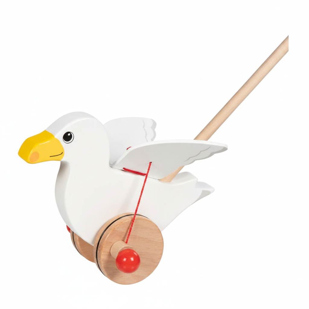 Animal à pousser Mouette – vue principale