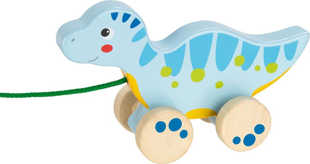 Animal à tirer - Dinosaure Bleu – vue principale