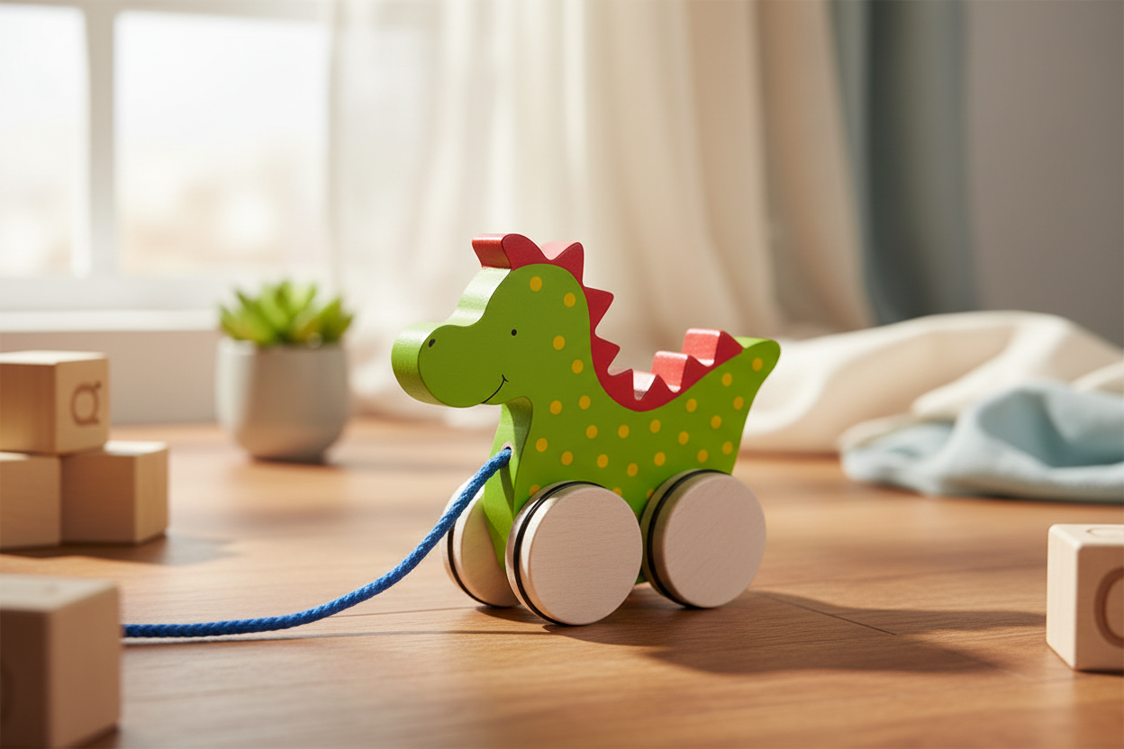 Pull Along Animal - Dragon