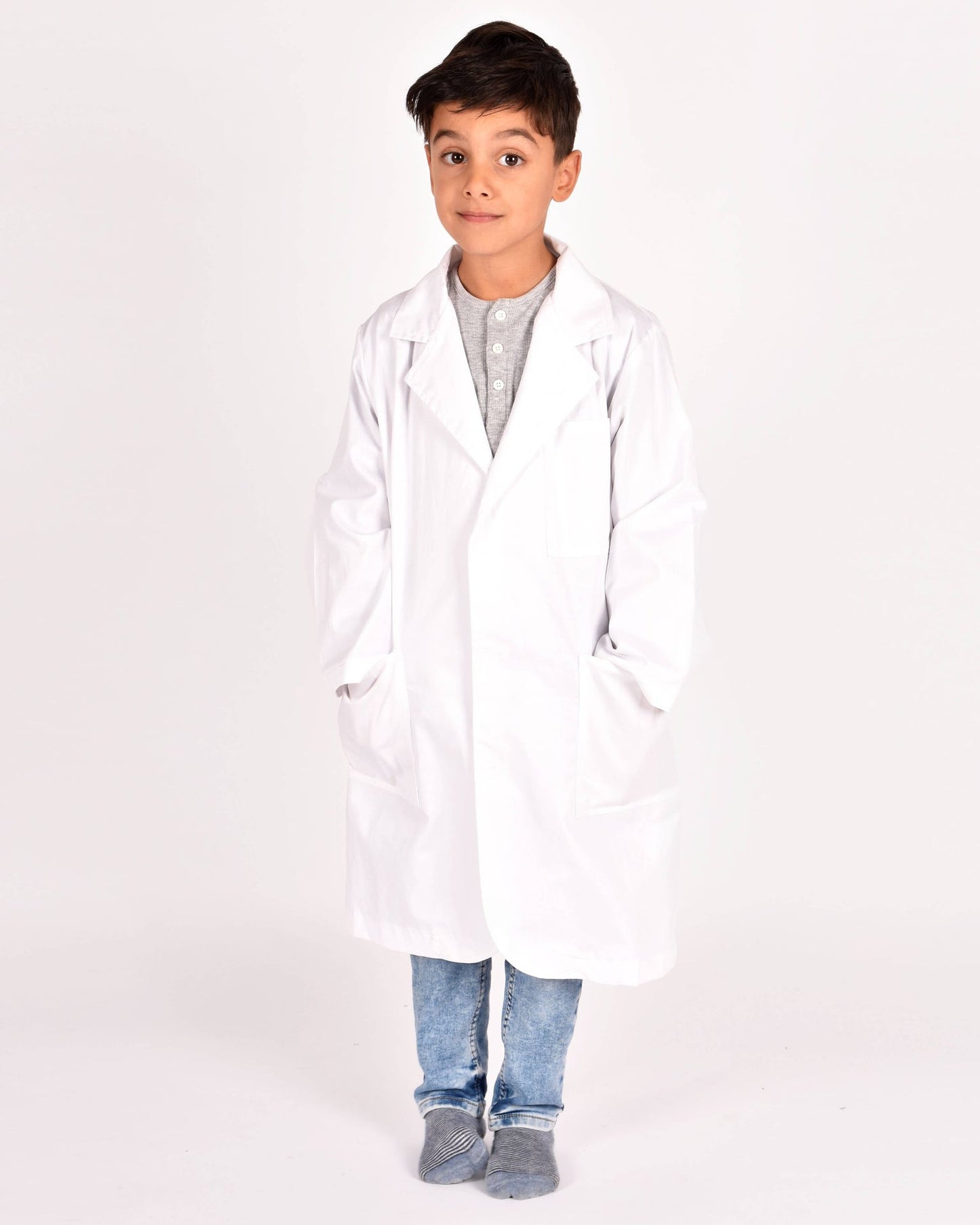 Doctor's cotton lab coat 110-116 cm 4-6 years