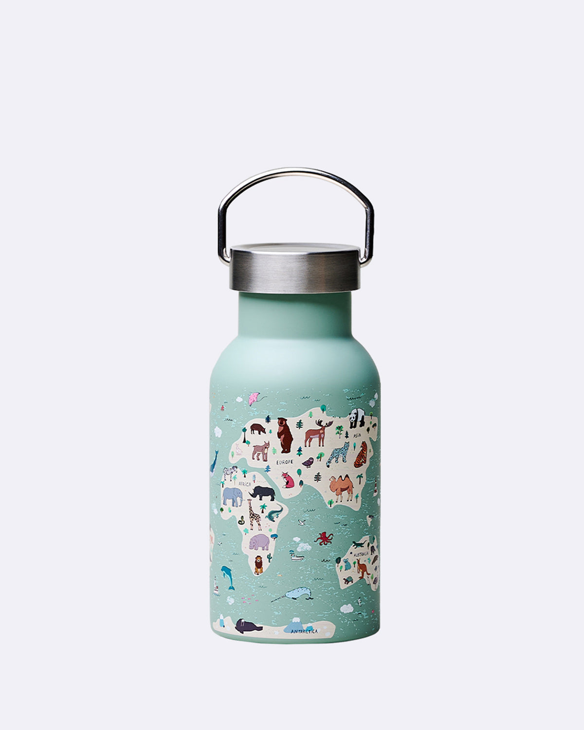 Bioloco Sky Bouteille pour Enfants - Carte des Animaux