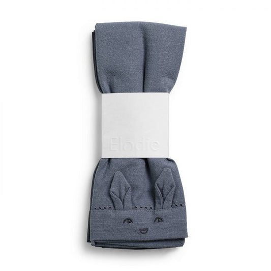 Set of 2 Tender Blue / Juniper Blue table towels