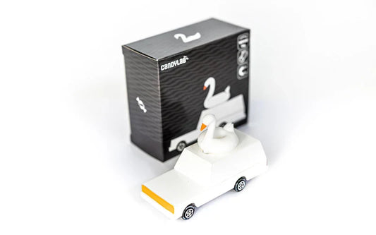 Voiture en Bois Candycar World - Cygne Blanc – vue produit 2