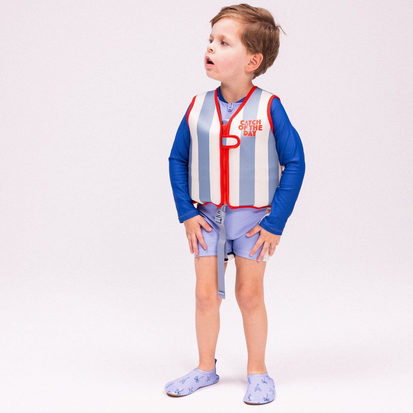 Swim Vest - Red/Blue - Catch Of The Day