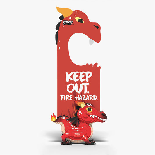 D085 Türhänger Roter Drache