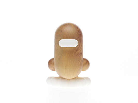 Tirelire Canard Bois