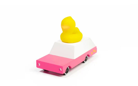Voiture en Bois Candycar World - Canard Jaune – vue produit 2
