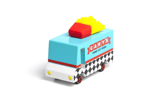 Camionette en Bois Candycar World - Van Frites Gary’s – vue produit 2