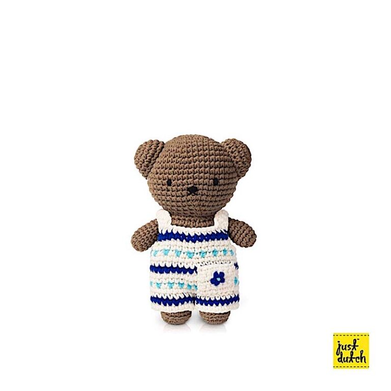 Peluche en Crochet Lapin Miffy - Bleu de Delft