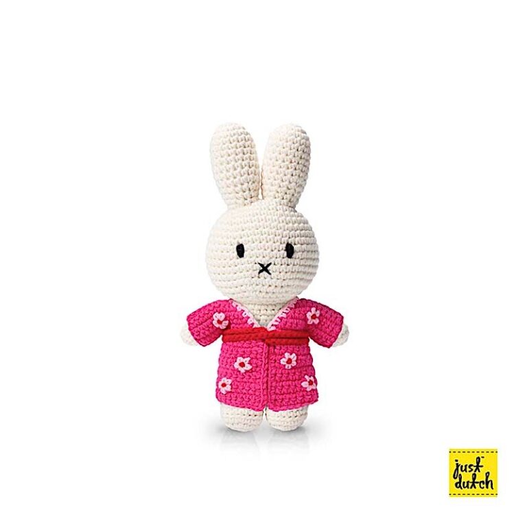Peluche en Crochet Miffy - Robe Kimono