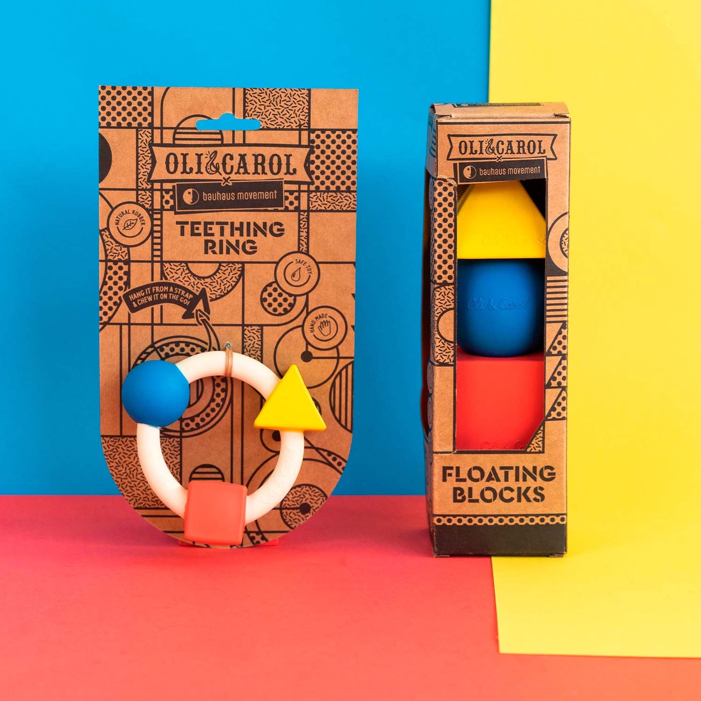 Anneau de dentition bébé – Couleurs classiques – vue produit 8