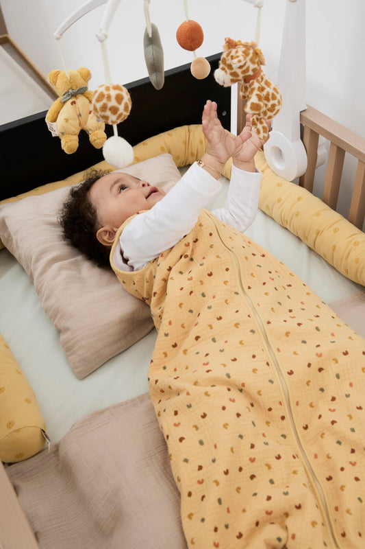 Gigoteuse Safari en mousseline 1,0 TOG – mise en situation