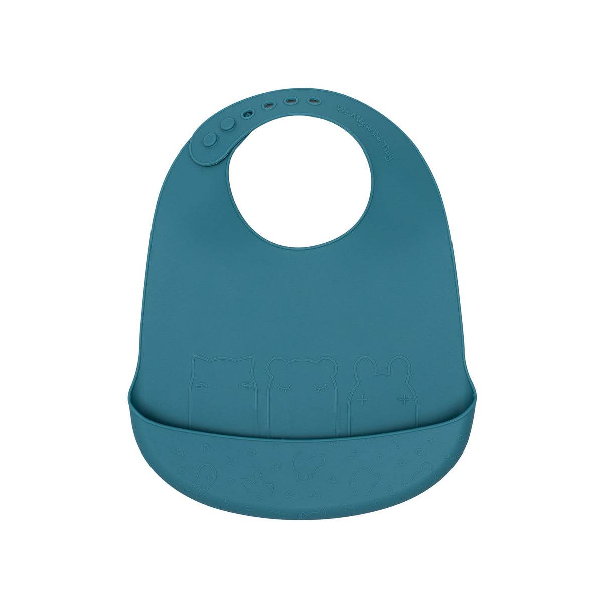 Lot de 2 Bavoirs Charbon & Bleu Canard