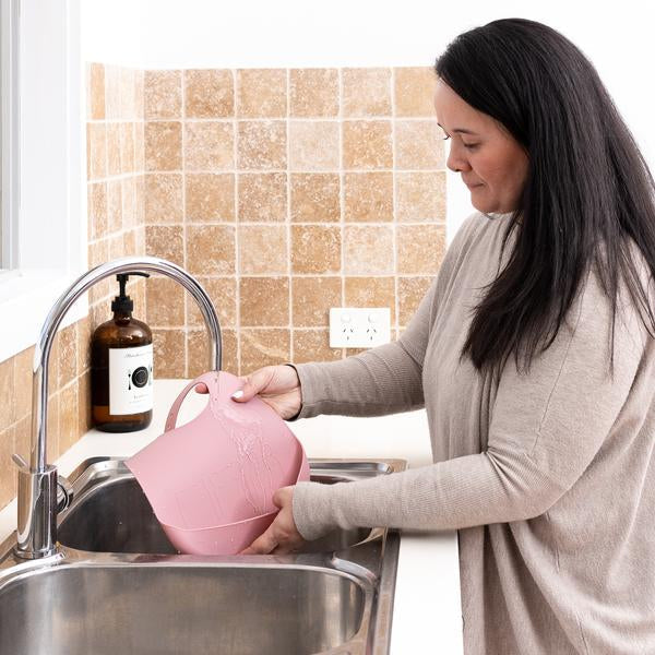 Lot de 2 Bavoirs Dusty et Powder Pink