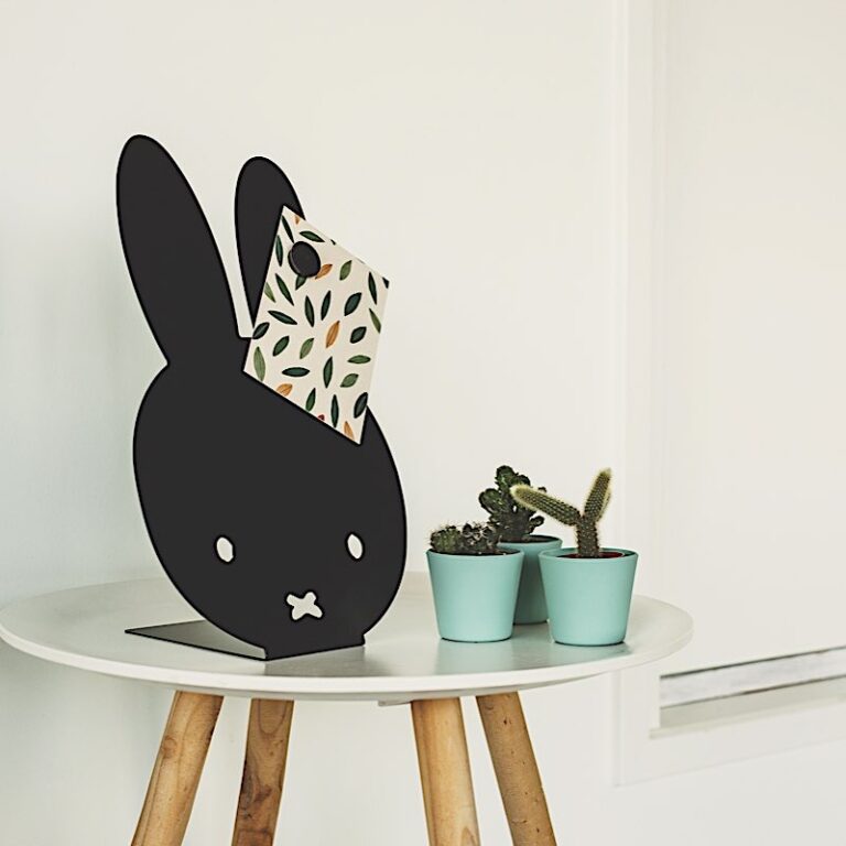 Magnetische Tischtafel mit Miffy-Hasen-Motiv