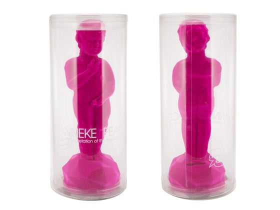 Manneke Peace Sparschwein Fuchsia - Limitierte Auflage