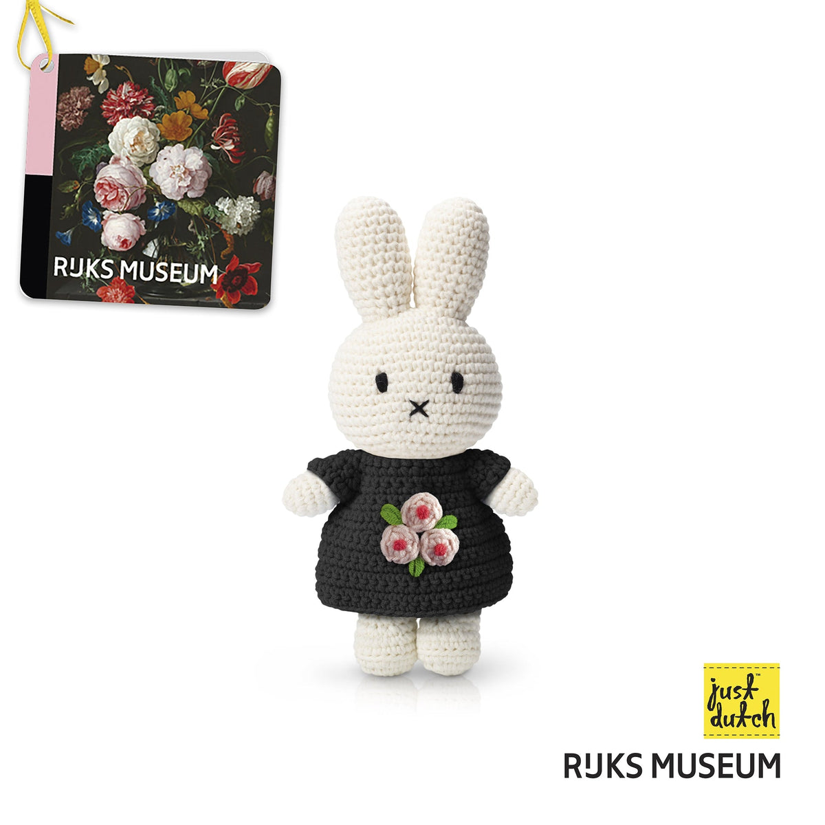 Peluche Miffy - Robe Fleurs Rijksmuseum