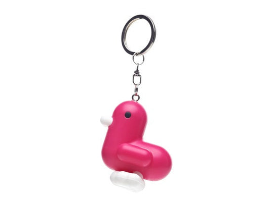 Magenta Duck Keychain CMYK