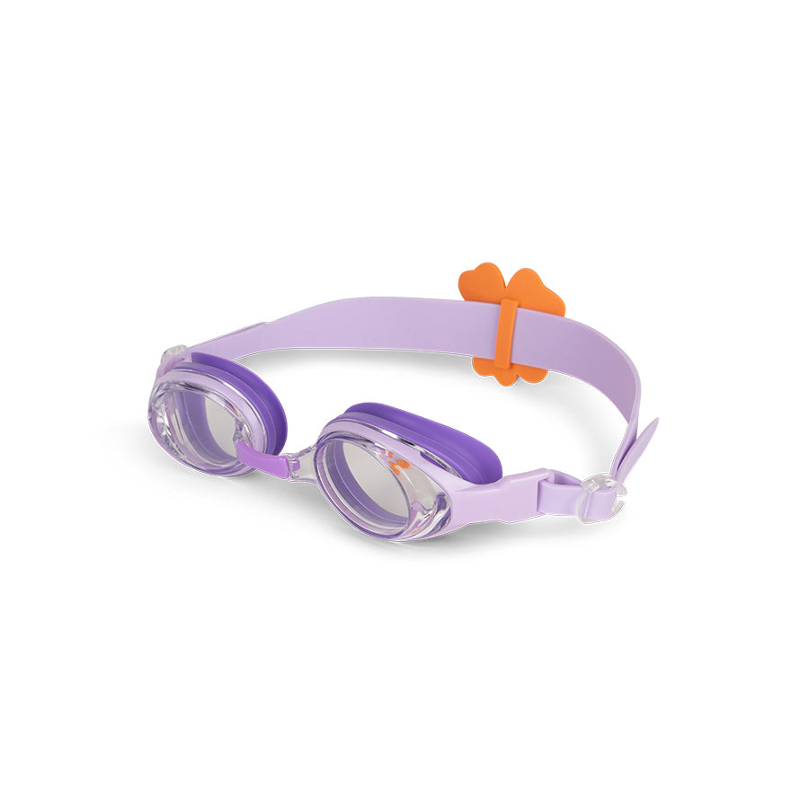 Lunettes de natation - Violet - Fleur