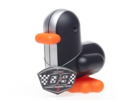 Tirelire Canard Noir Racer Cadeau Geek