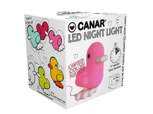 Pink Duck Night Light