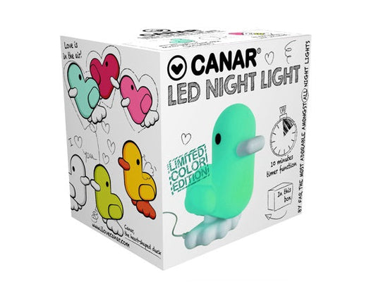 Mint Green Duck Night Light