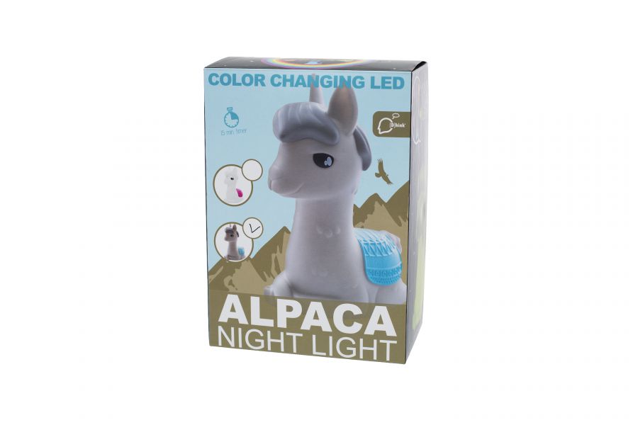 Veilleuse Alpaga Gris