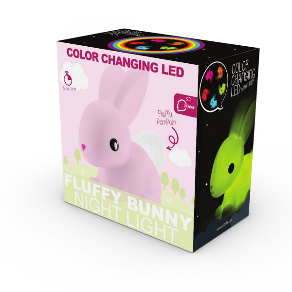 Veilleuse Lapin Rose