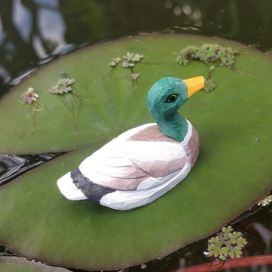 Canard Colvert en Bois – vue produit 2