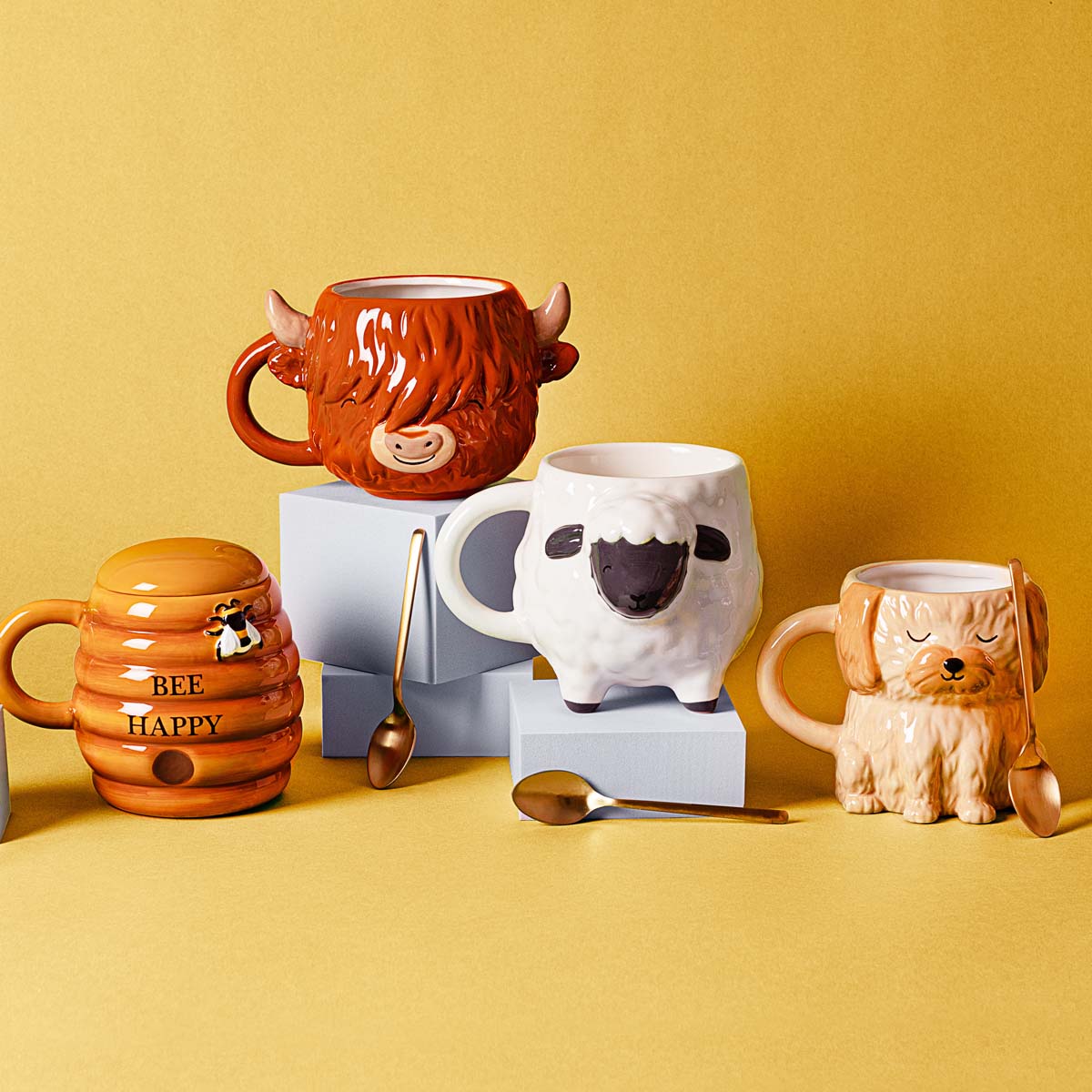 Valais Blacknose Sheep 3D Mug