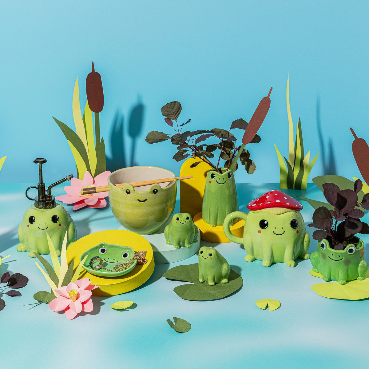 Salière et poivrière Grenouilles – Sass & Belle – vue 3