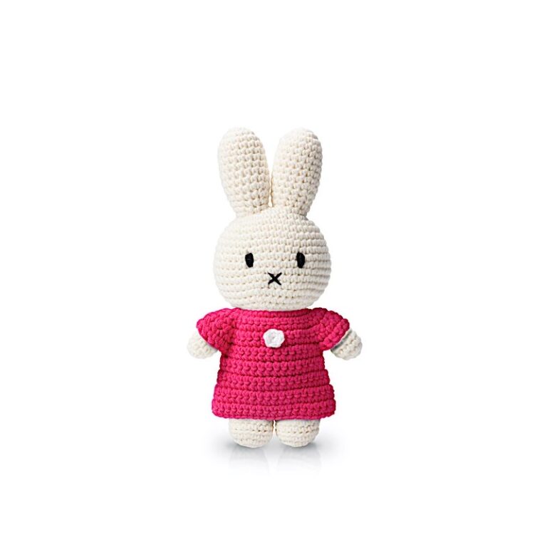 Peluche en Crochet Lapin Miffy - Robe Classique
