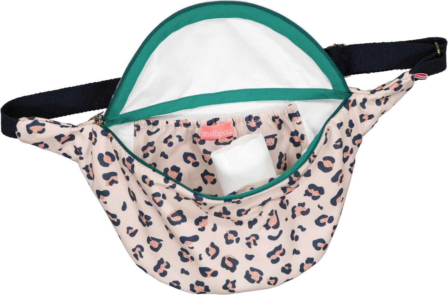 Wickeltasche – Leopardenmuster