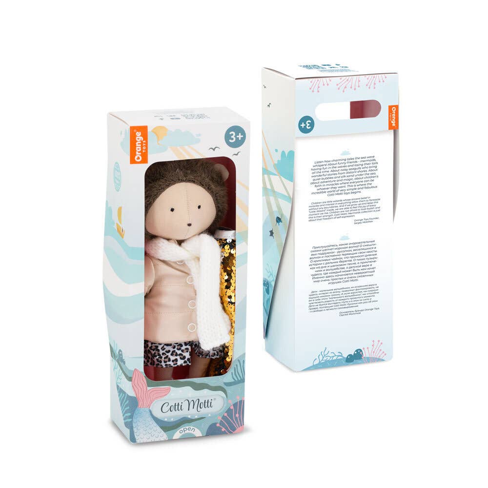 GESCHENKSET: Plüschige Henry-Igeljacke + Meerjungfrauenschwanz