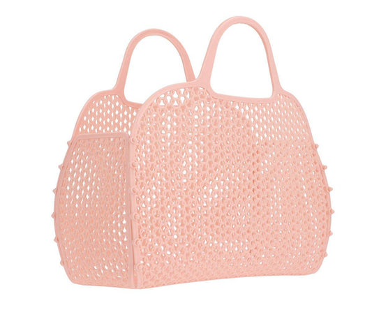 Vintage Retro Tasche Rosenquarz