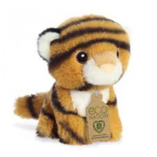 Eco Nation Mini Plush Tiger
