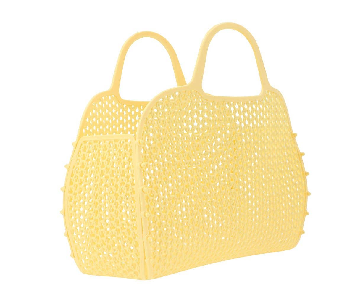 Zitronengelbe Vintage Retro Tasche