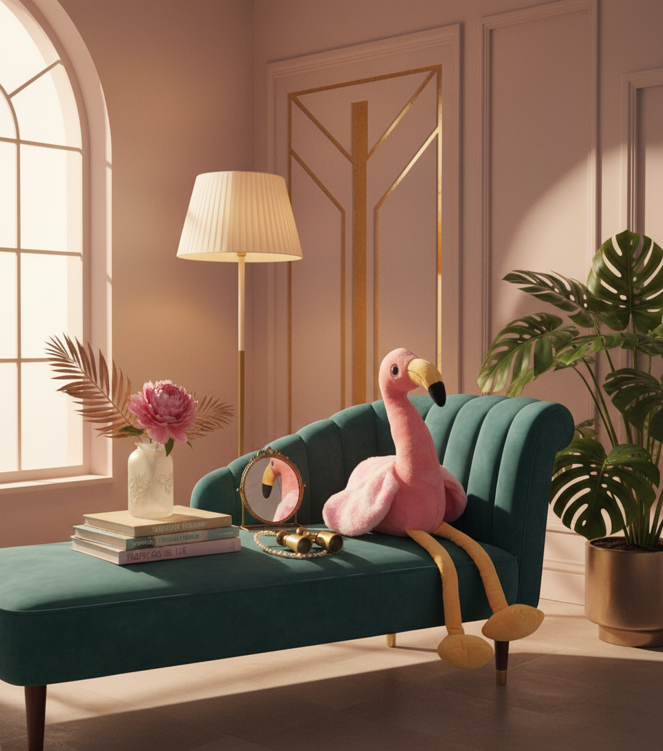 Anny the Flamingo Plush