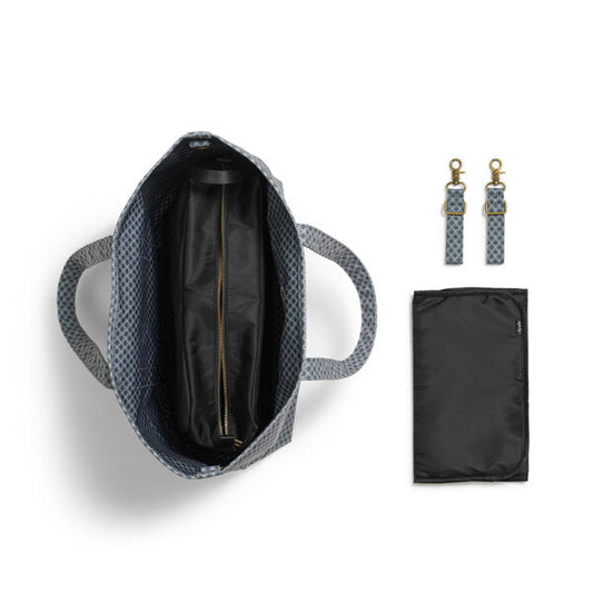 Türkis-Tote-Wickel-Tasche