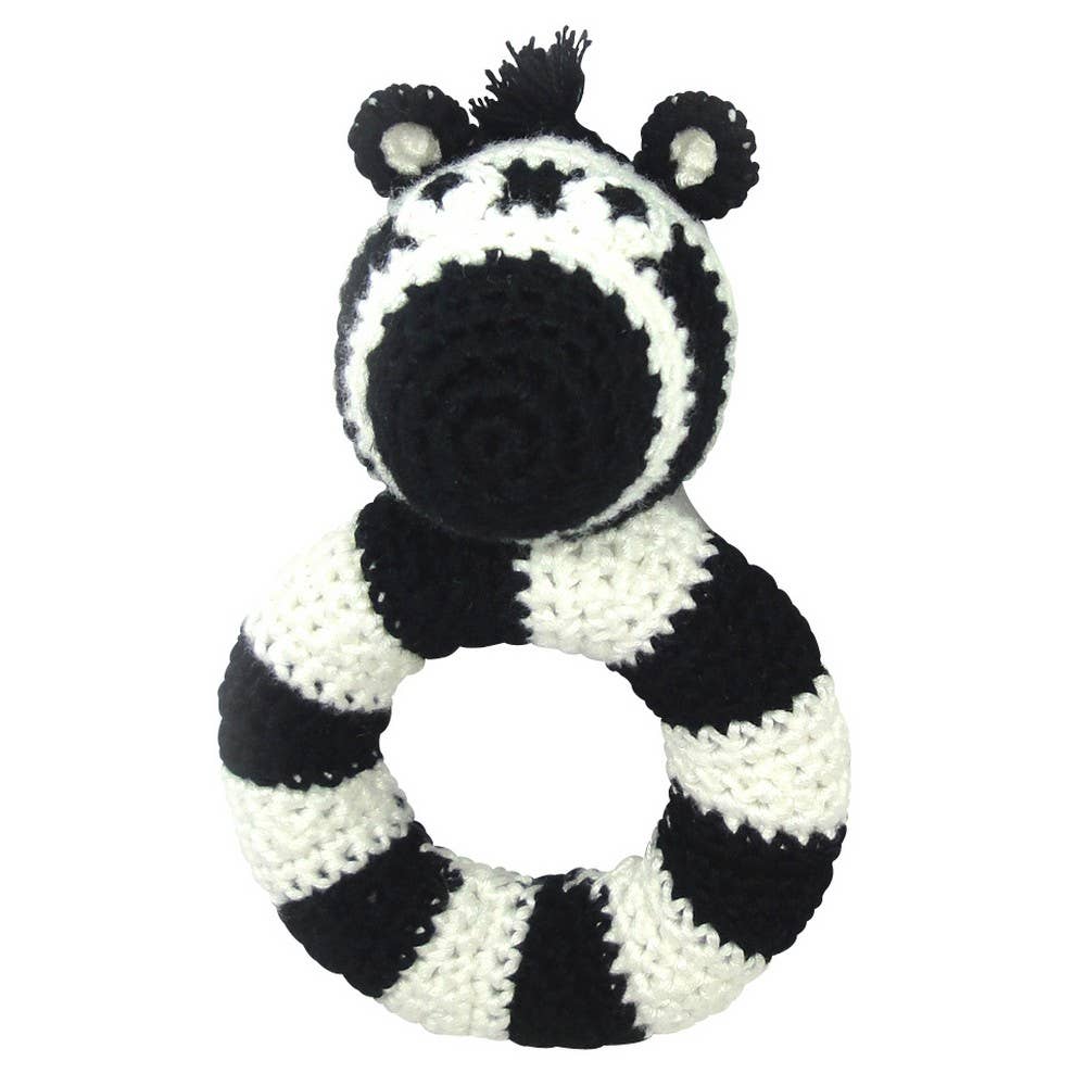 Greifring – Zebra schwarz