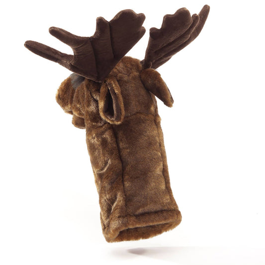 Marionnette à main Moose for the Puppet Stage/Moose Stage Puppet 3201 Folkmanis réaliste