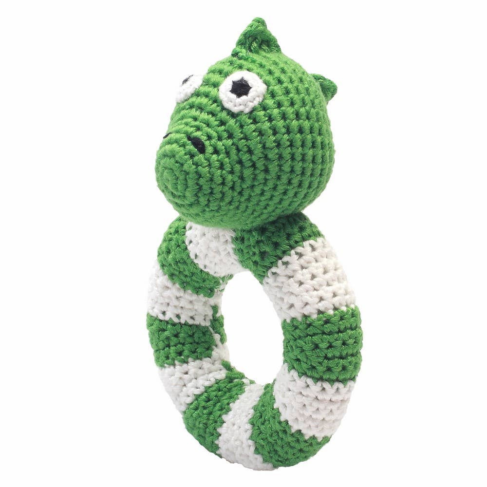 Beißring - Grüner Dino
