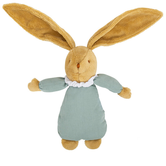 Musical Comforter Angel's Nest Rabbit - Organic Celadon Cotton