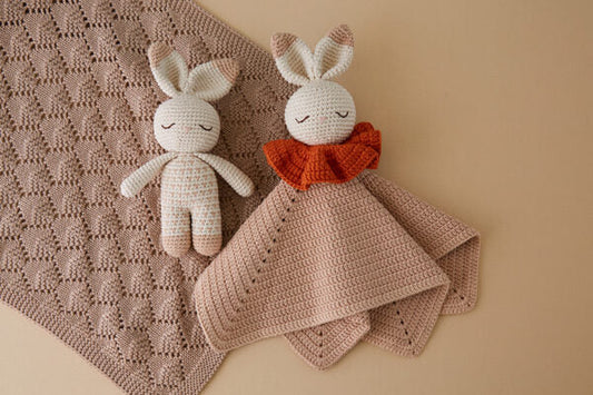 Doudou Little Beige Kaninchen