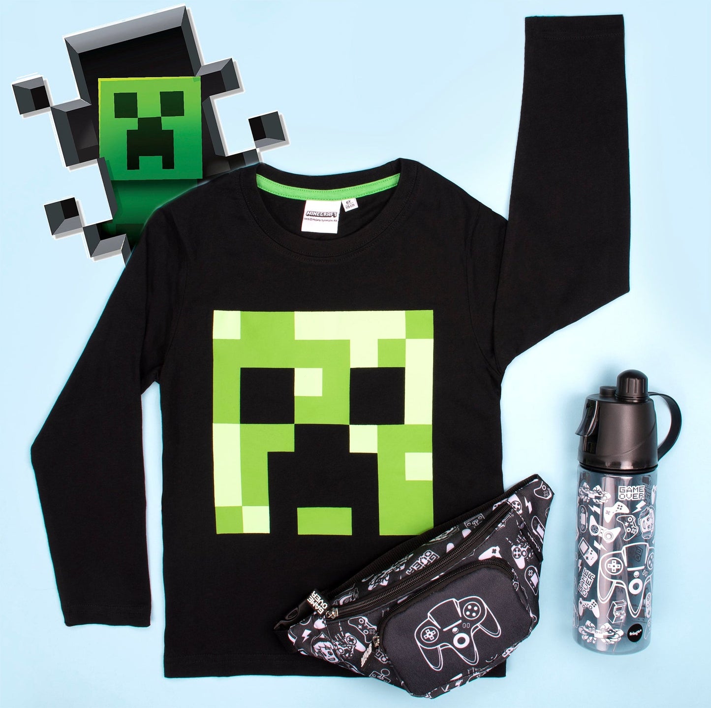 Minecraft Top – noir