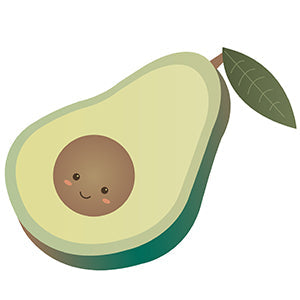 Peluche Micro Comfort Food – Avocat