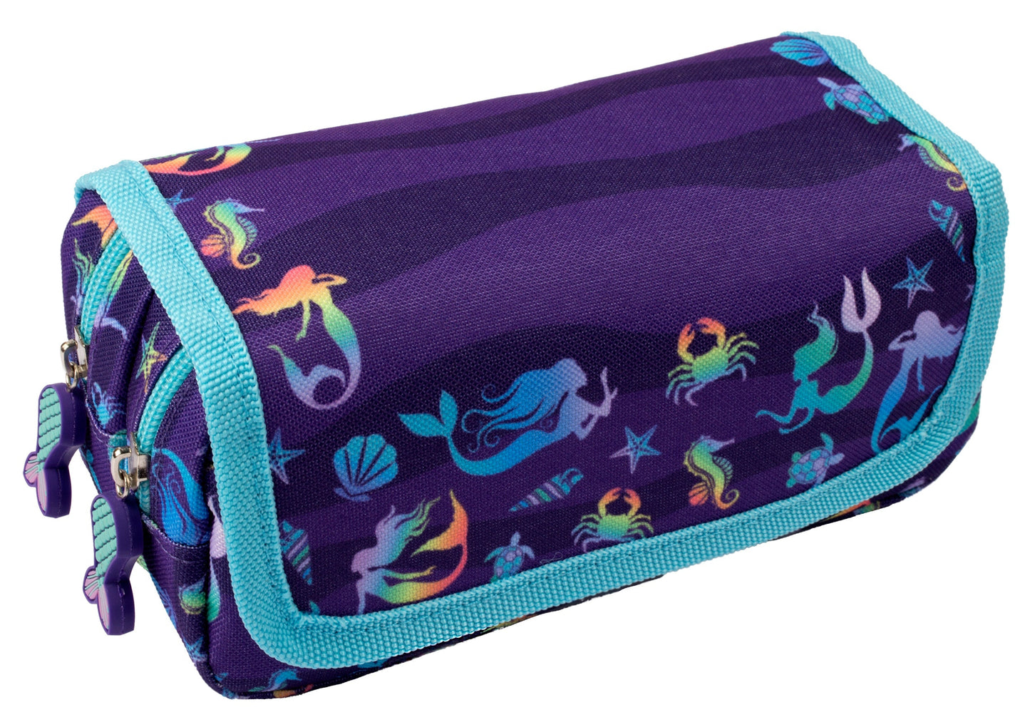 Trousse scolaire – violet sirènes