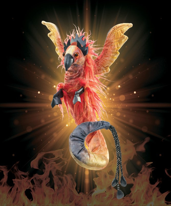 Feuervogel-Fingerarmband-Puppe